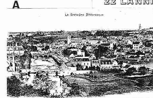 Ville de LANNION Carte postale ancienne
